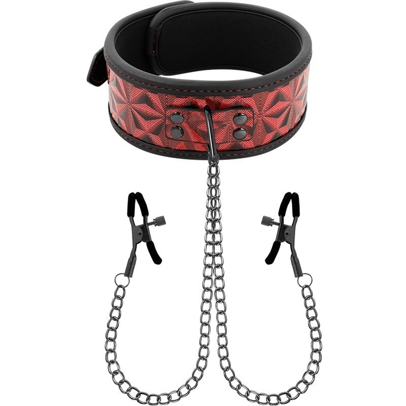 BEGME Collar with Nipple Clamps