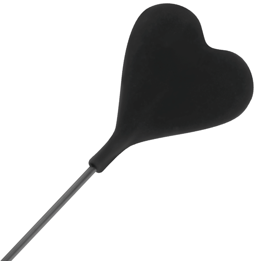 DARKNESS Pluma con Fusta Negra 40cm