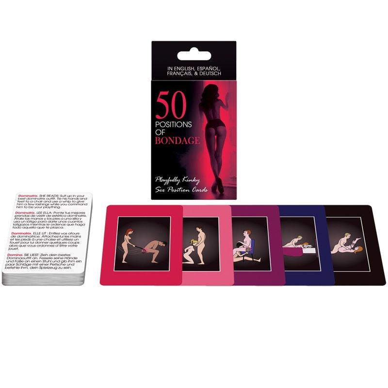 KHEPER GAMES Cards 50 Bondage Positions