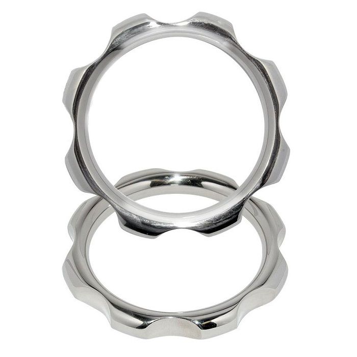 METAL HARD Penis and Testicles Ring