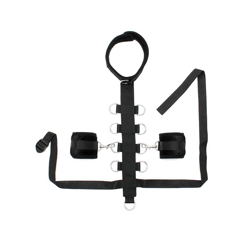 RIMBA BONDAGE PLAY Collar and Handcuffs Set