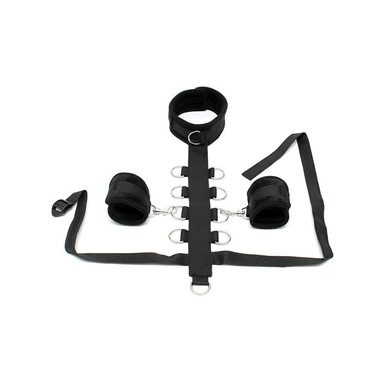 RIMBA BONDAGE PLAY Collar and Handcuffs Set