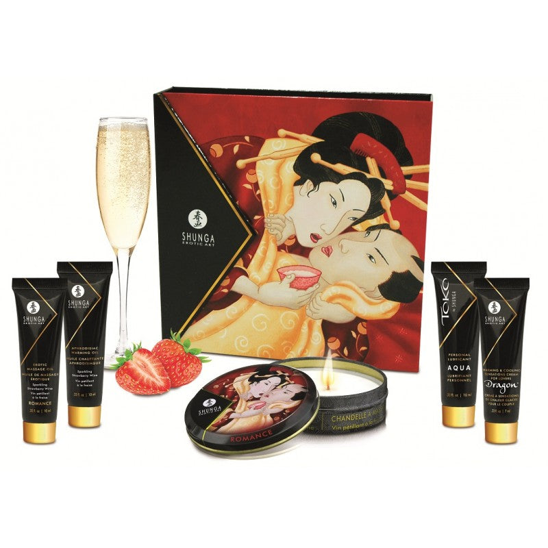 SHUNGA SECRET GEISHA KIT Strawberry Champgne