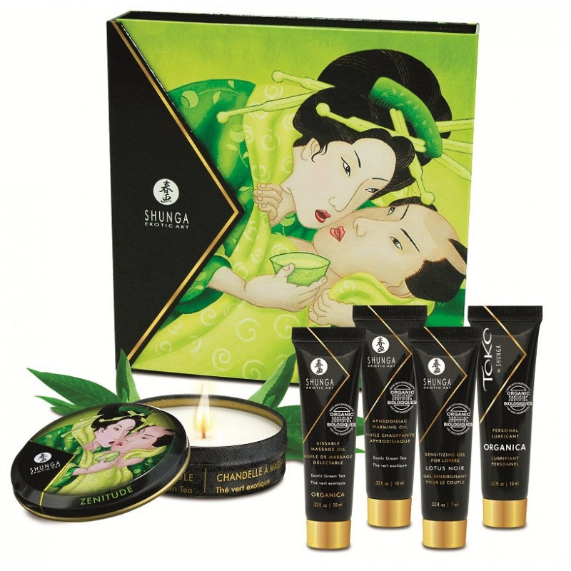 SHUNGA SECRET GEISHA KIT Organic Green Tea