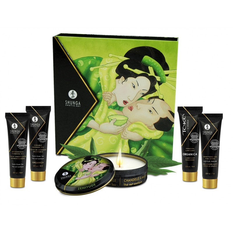 SHUNGA SECRET GEISHA KIT Organic Green Tea