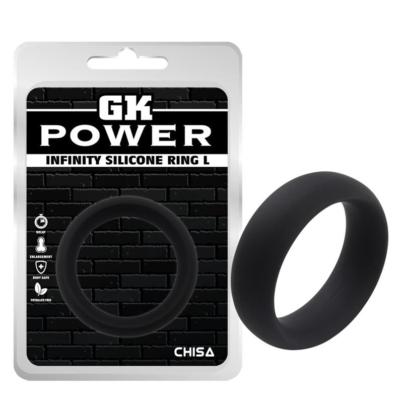 CHISA Infinity Silicone Ring 
