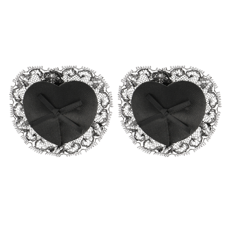 COQUETTE ACCESSORIES Black bow black lace 