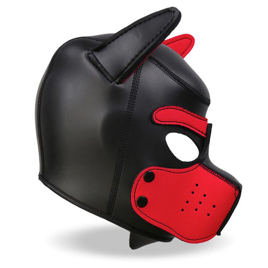 INTOYOU BDSM LINE Dog Mask Red/White