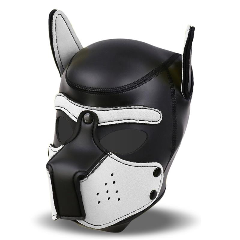 INTOYOU BDSM LINE Dog Mask Red/White
