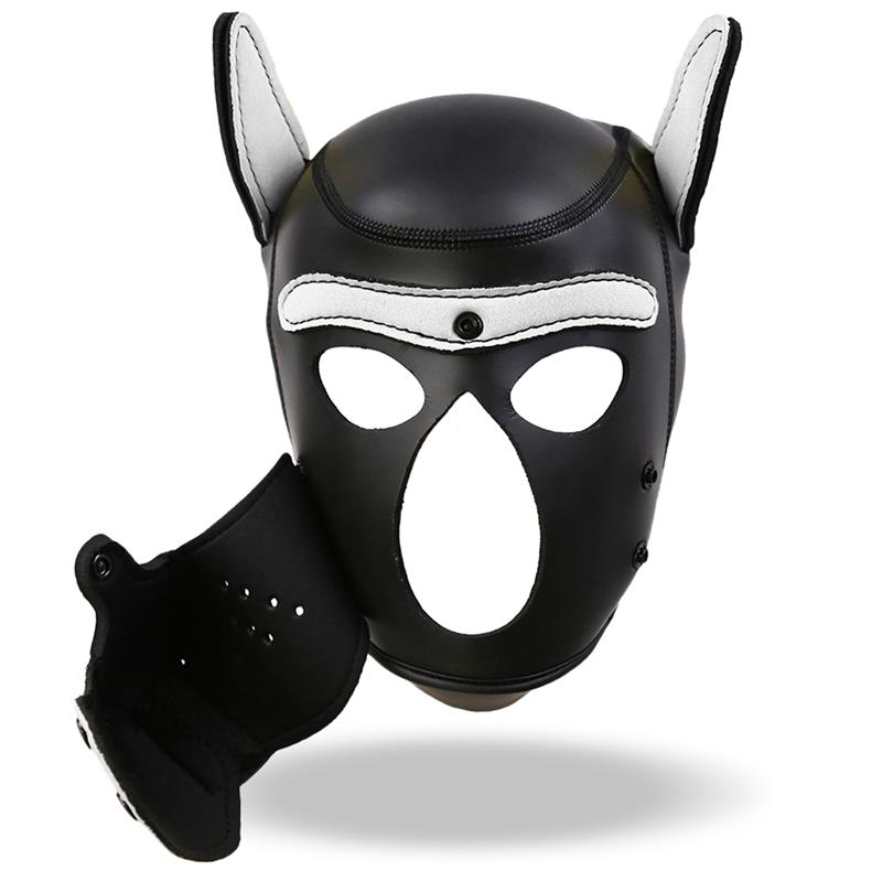 INTOYOU BDSM LINE Dog Mask Red/White